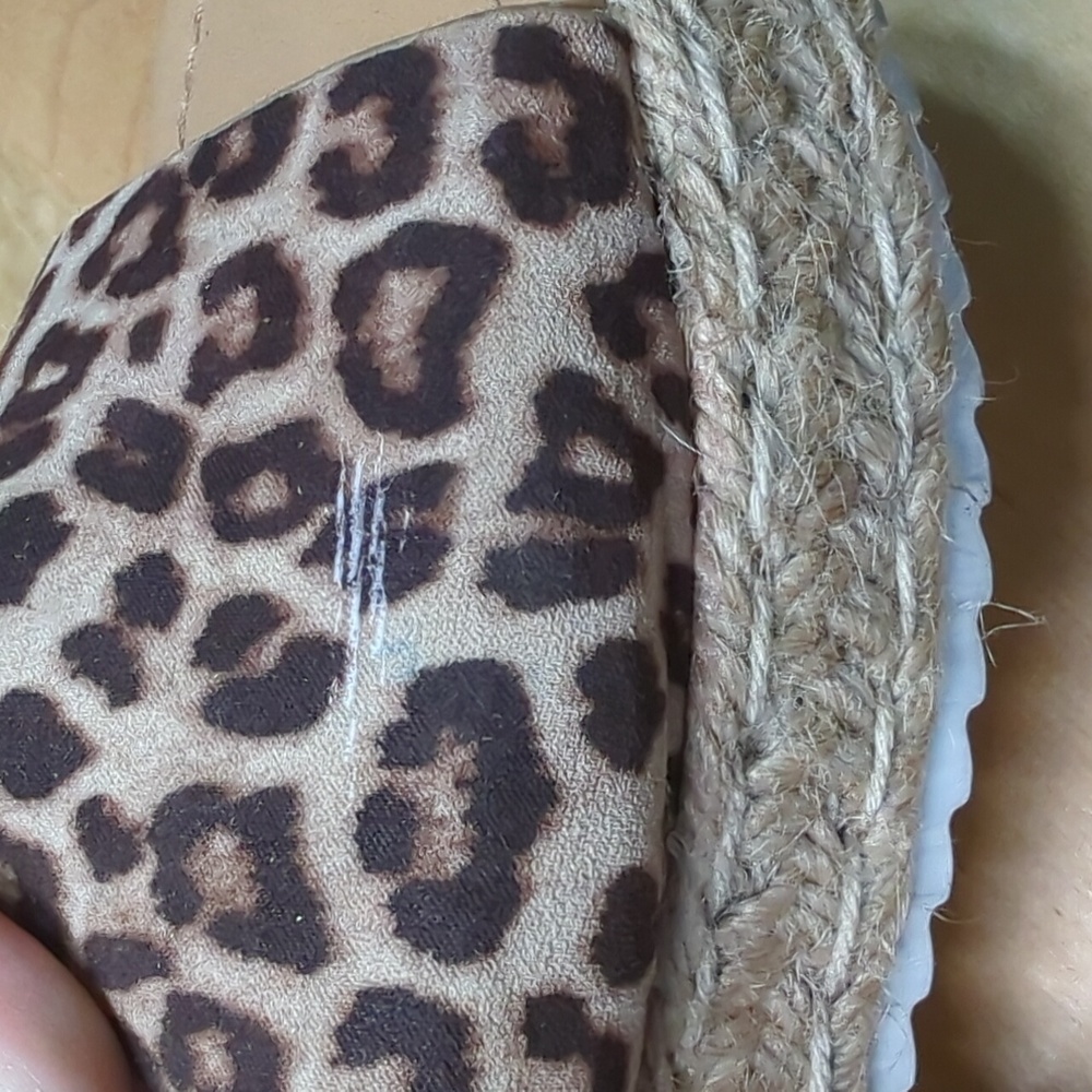 3 for $20 | Cheetah Print Espadrilles | Size 8.5 - Picture 10 of 10